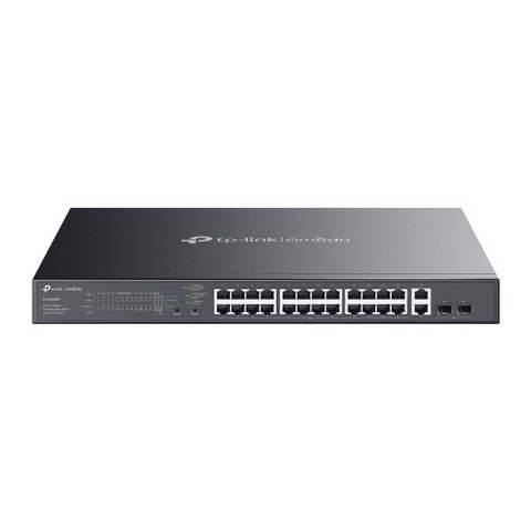 TP-LINK Omada 28 埠 Gigabit 簡易管理型交換器 (含 24 埠 PoE+) ( ES228GMP(UN) Ver:1.0 & 1.2 )