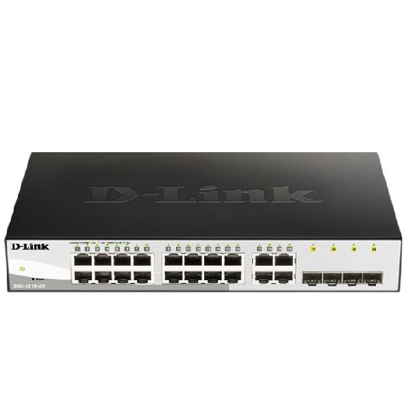 "D-Link DGS-1210-20 Layer 2 Gigabit 智慧型網管交換器"