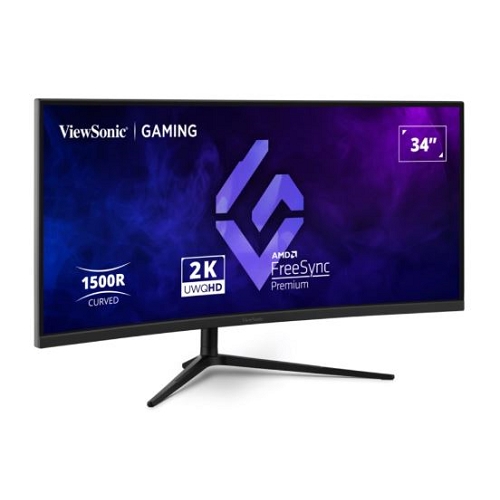 VIEWSONIC 34吋 曲面電競顯示器