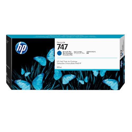 HP 747 Chrmtc Blue 藍色墨水匣