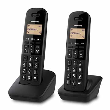 Panasonic KX-TGB312TWB無線電話黑 ( KX-TGB312TWB黑 )