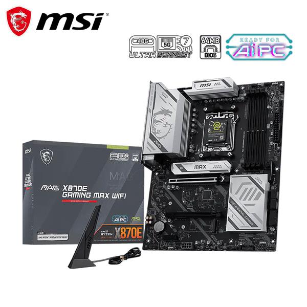 微星MSI MAG X870E GAMING MAX WIFI AMD主機板