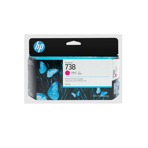 HP 738 紅色墨水匣(130 毫升)