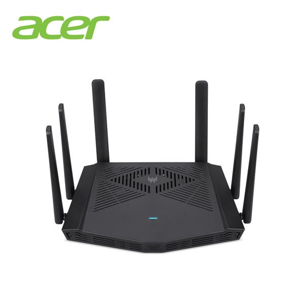宏碁Acer Predator Connect W6x 雙頻AX6000 Wi-Fi 6 電競路由器
