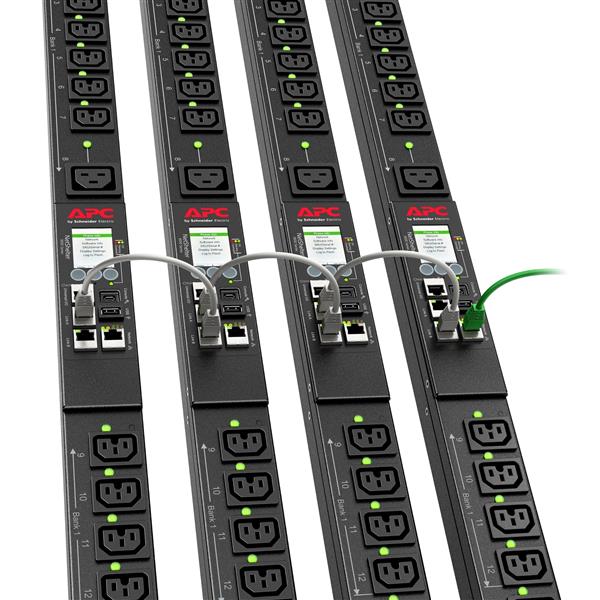 APC APDU9961 機架配電單元PDU，開關型，0U，16 A，200/208V，L21-20P