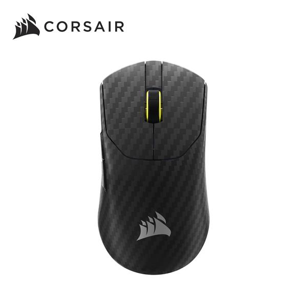 海盜船Corsair SABRE 聖劍 V2 Pro 8K碳纖維 三模無線滑鼠【黑】
