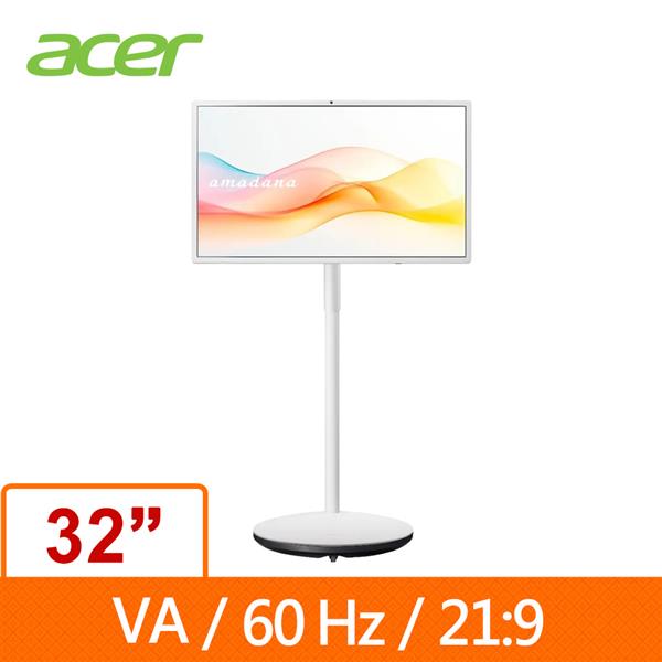 宏碁Acer Amadana 32ACA1QK 31.5吋可移動智慧螢幕