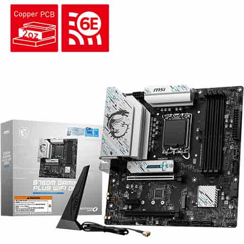 MSI B760M GAMING PLUS WIFI DDR4