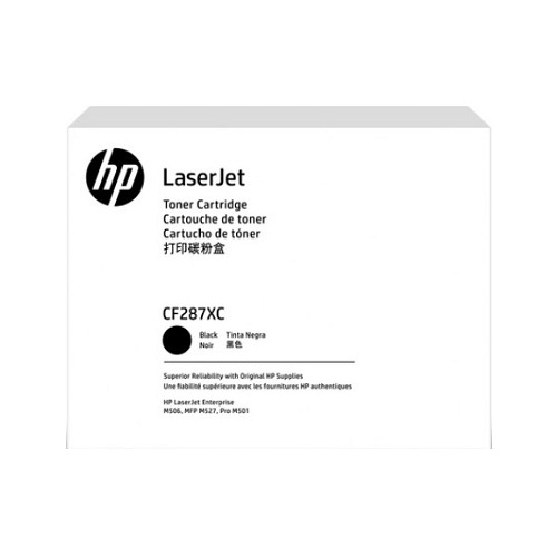 HP 87X 黑色碳粉匣高容量