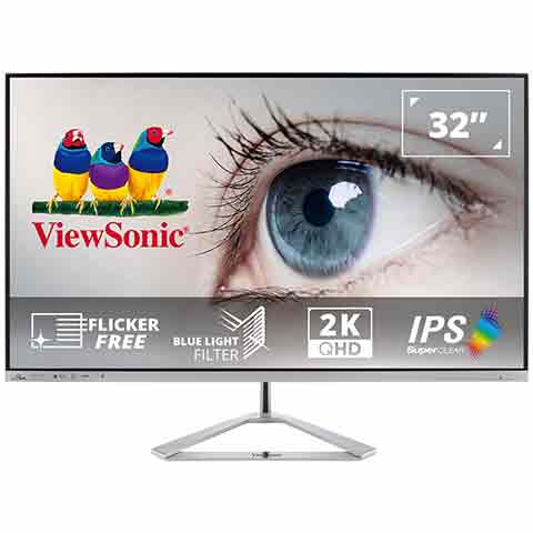 ViewSonic VX3276-2K-mhd-2 32" IPS QHD 娛樂顯示器