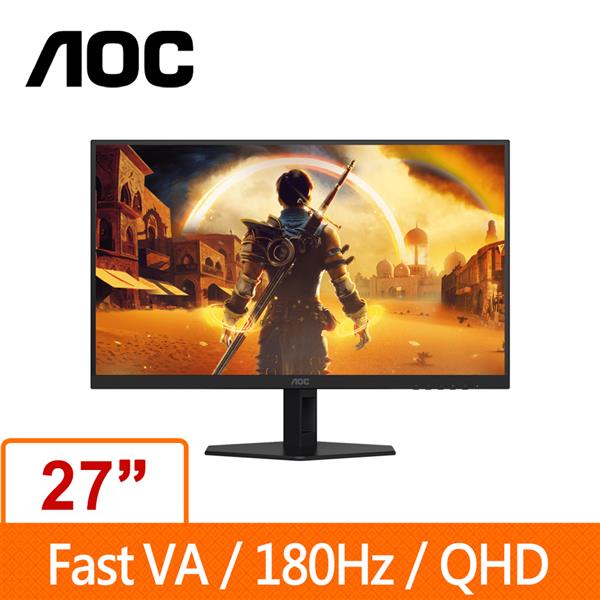 AOC Gaming 27型 Q27G40XMN 2K QHD QD-Mini LED 液晶電競螢幕