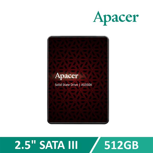 宇瞻 Apacer AS350X 512GB 2.5吋 SATA SSD