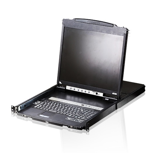 ATEN CL5816N 16埠雙滑軌LCD KVM多電腦切換器