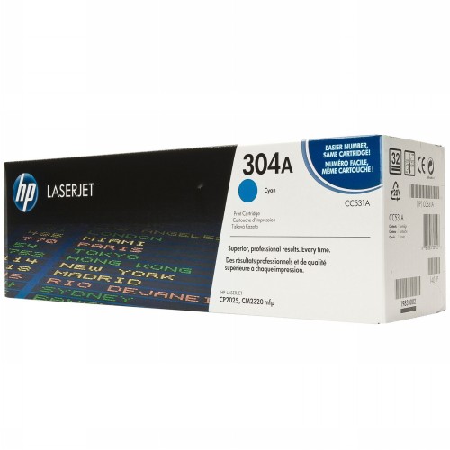 HP 304A 青藍色碳粉匣