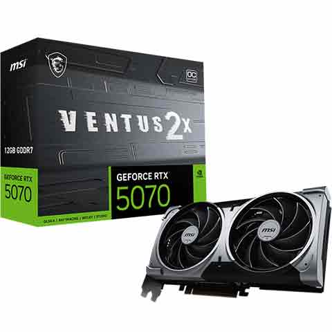 MSI RTX 5070 12G VENTUS 2X OC