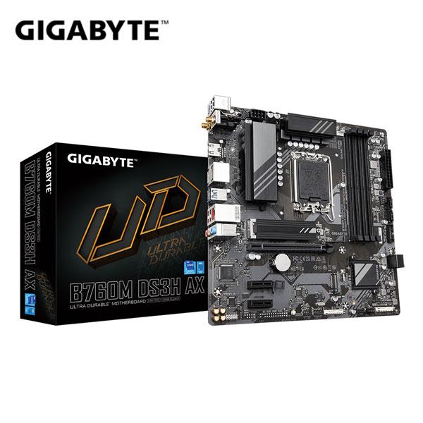 技嘉GIGABYTE B760M DS3H AX INTEL主機板