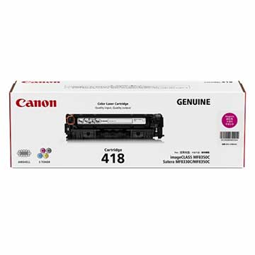 Canon CRG-418M TONER紅色碳粉