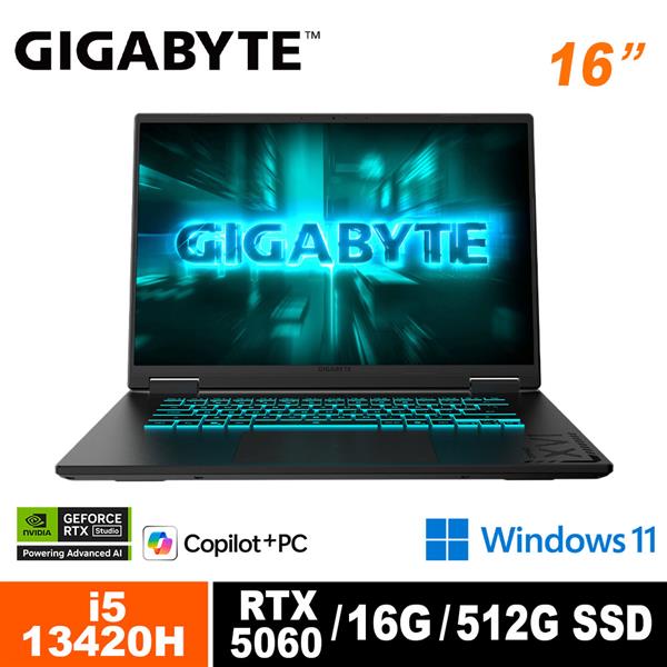 技嘉 GIGABYTE GAMING A16 CVHH3TW893SH 16吋筆電