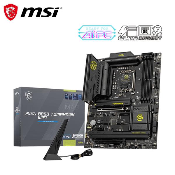 微星MSI MAG B860 TOMAHAWK WIFI INTEL 主機板