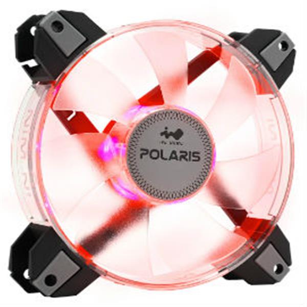 迎廣 POLARIS 紅光 12CM 機殼風扇-單包裝