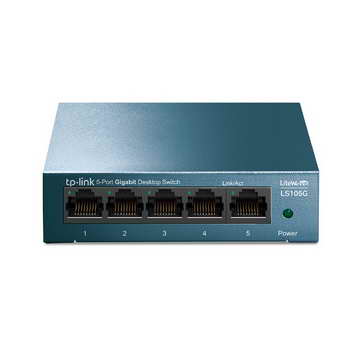 TP-LINK 5埠 10/100/1000Mbps 桌上型交換器 ( LS105G(UN) Ver:4.0 )
