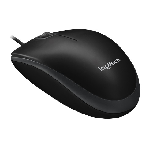 LOGITECH B100 有線滑鼠