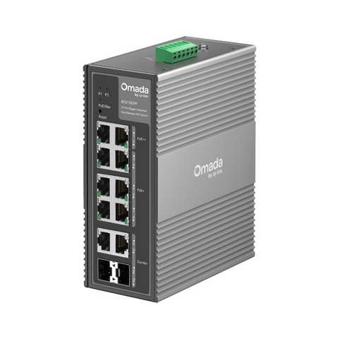 TP-LINK Omada 10 埠 Gigabit 工業級簡易管理型交換器(含 6 埠 PoE+ 和 2 埠 PoE++) ( IES210GPP(UN) Ver:1.0 )