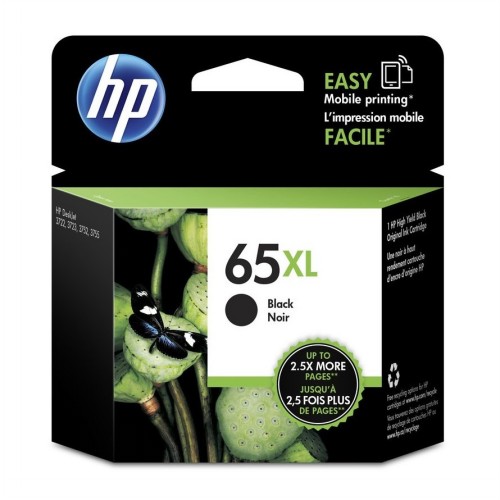 HP 65XL 高容量黑色墨水匣