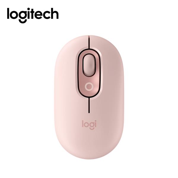 羅技 POP Mouse(玫瑰粉)無線藍牙滑鼠