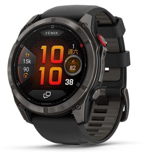 FENIX 8 Pro,LTE,51mm,Saph,CrbnGryTi,Blk石墨黑