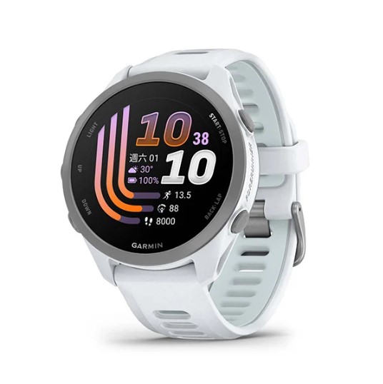 Forerunner 170, GPS, Whitestone/Cloud Blue鵝卵石白