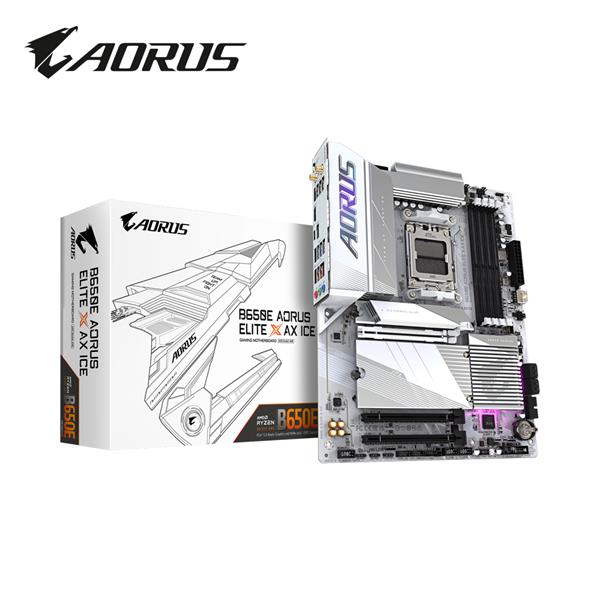 技嘉GIGABYTE B650E AORUS ELITE X AX ICE AMD主機板