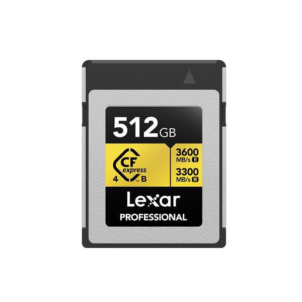 Lexar 雷克沙 Cfexpress 4.0 Type B Gold Series 512G記憶卡