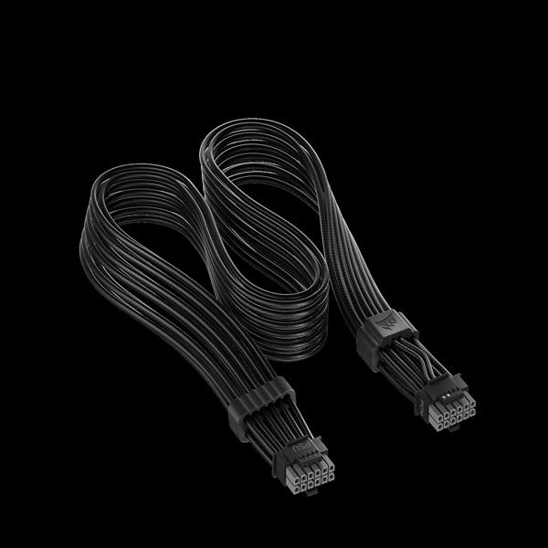 海盜船CORSAIR 溫控保護 PCIe 5.1 600W 12V-2x6 電源線 - 黑色