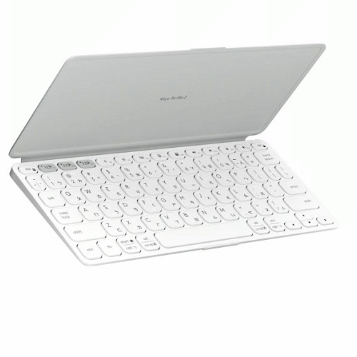 羅技 Keys-To-Go 2 iPad 平板鍵盤-珍珠白