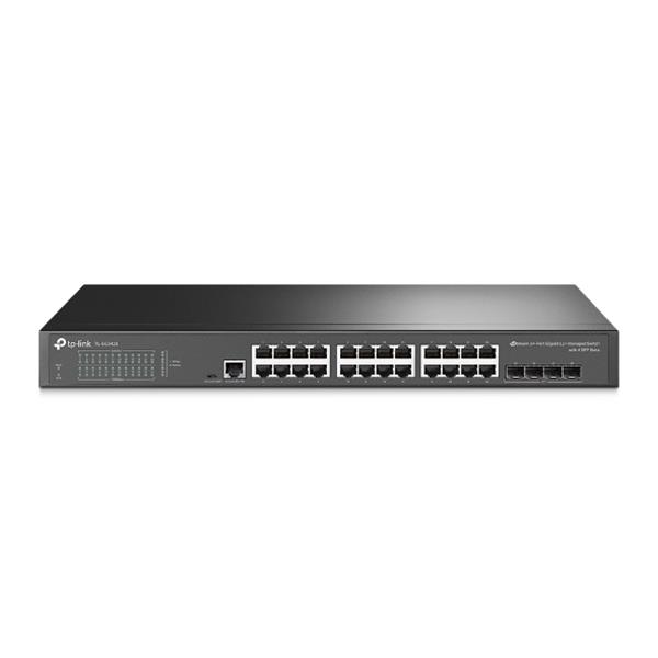 TP-LINK SG3428(UN)JetStream 24埠Gigabit L2管理型交換器(含4個SFP埠)(商用)