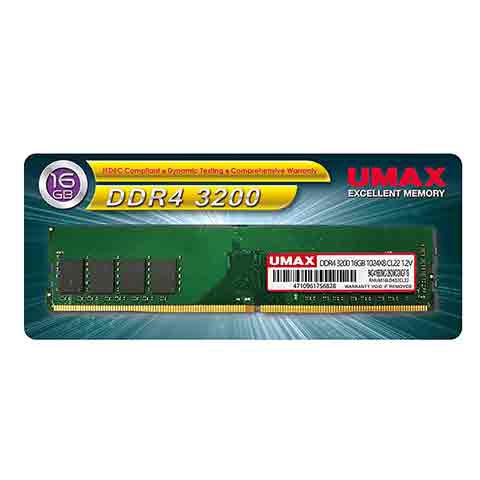 UMAX DDR4 3200 16GB 1024X8 CL22