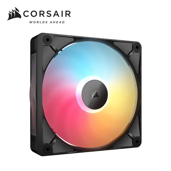 海盜船Corsair 二代 iCUE LINK RX140 II RGB PWM機殼風扇【黑｜單顆裝】