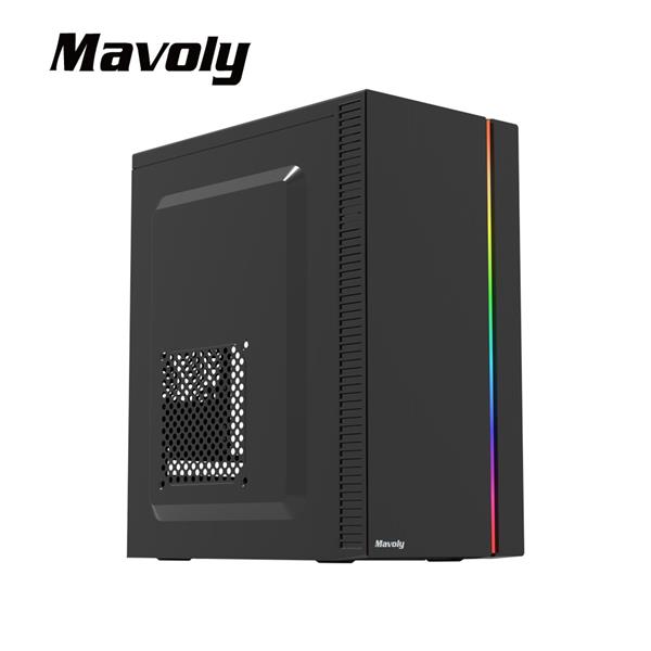 松聖 Mavoly CHERRY M-ATX機殼【黑】