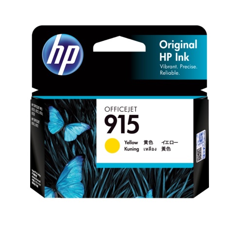HP 915 黃色墨水匣
