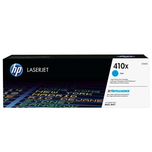 HP 410X 高容量青藍色碳粉匣