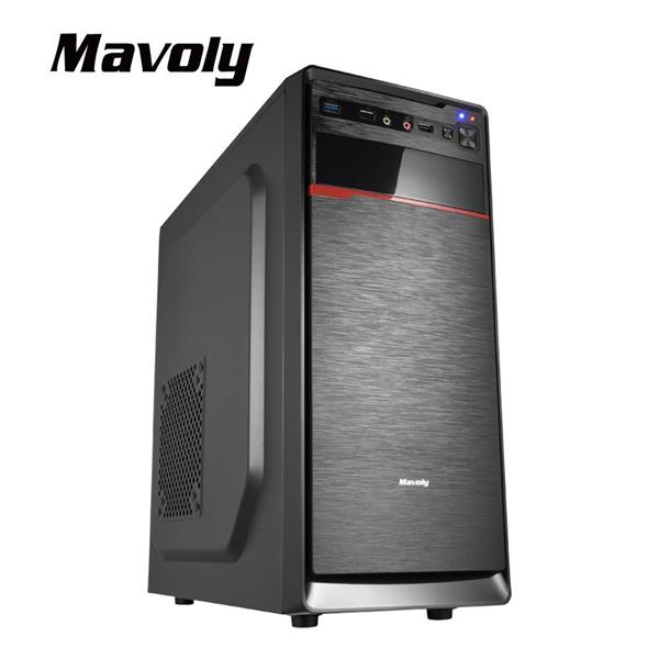 松聖Mavoly 核桃 ATX機殼【黑】