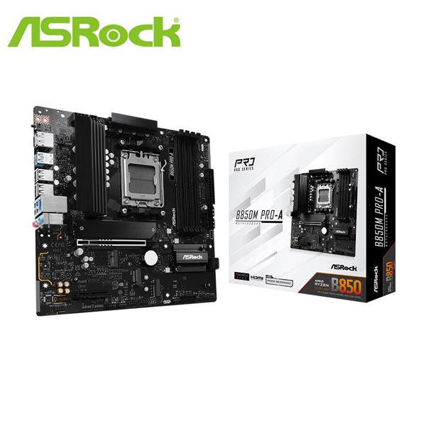 華擎 ASRock B850M Pro-A MATX AMD主機板