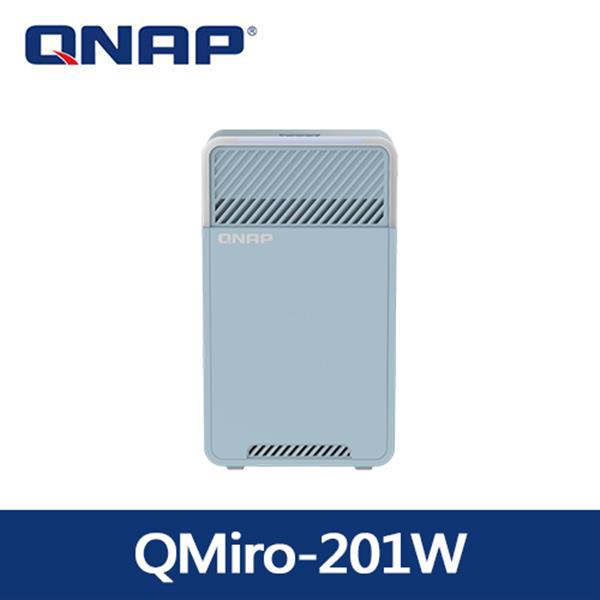 QNAP QMiro-201W新世代三頻 Mesh Wi-Fi SD-WAN 路由器