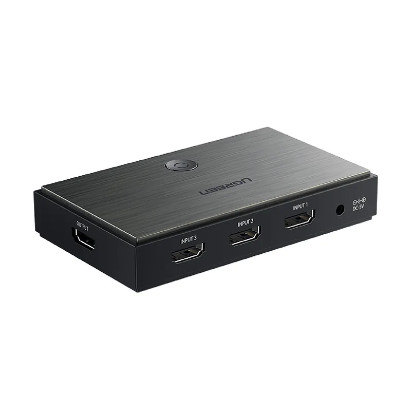 綠聯 三進一出 4K HDMI2.0切換器