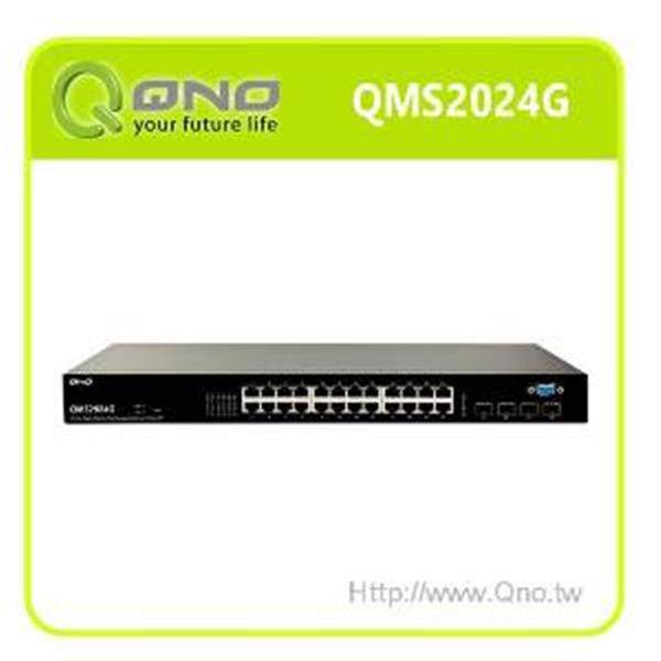 QNO QMS2024G 24+4埠 Giga網管型交換器