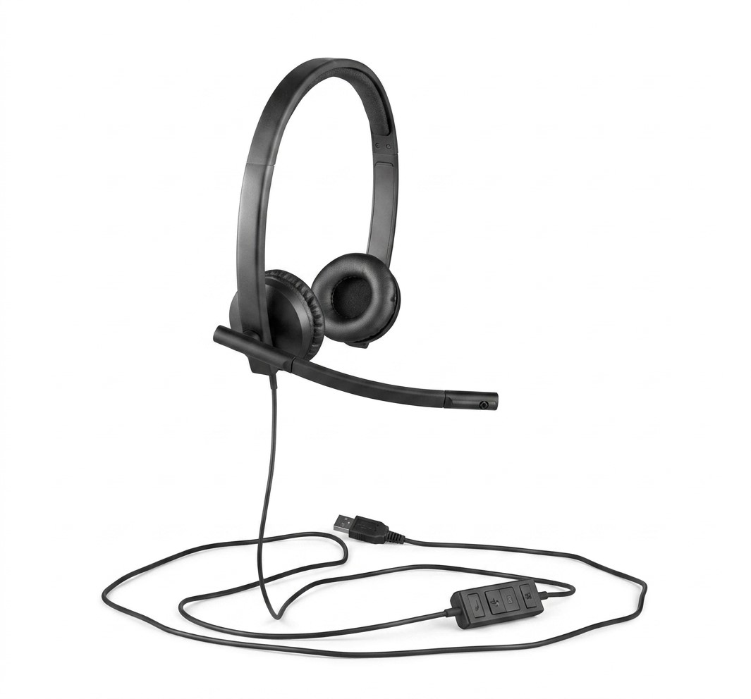 羅技 H570e 有線USB-A耳機麥克風(單耳)企業版