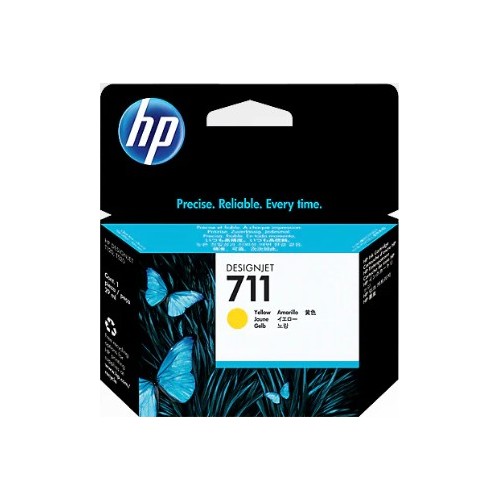 HP 711 29-ml Yellow DesignJet Ink Cartridge