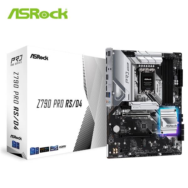 華擎 ASRock Z790 Pro RS/D4 ATX INTEL 主機板