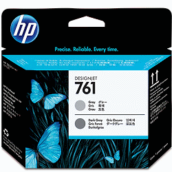 HP 761 Gray/Dark Gray Inkjet Printhead